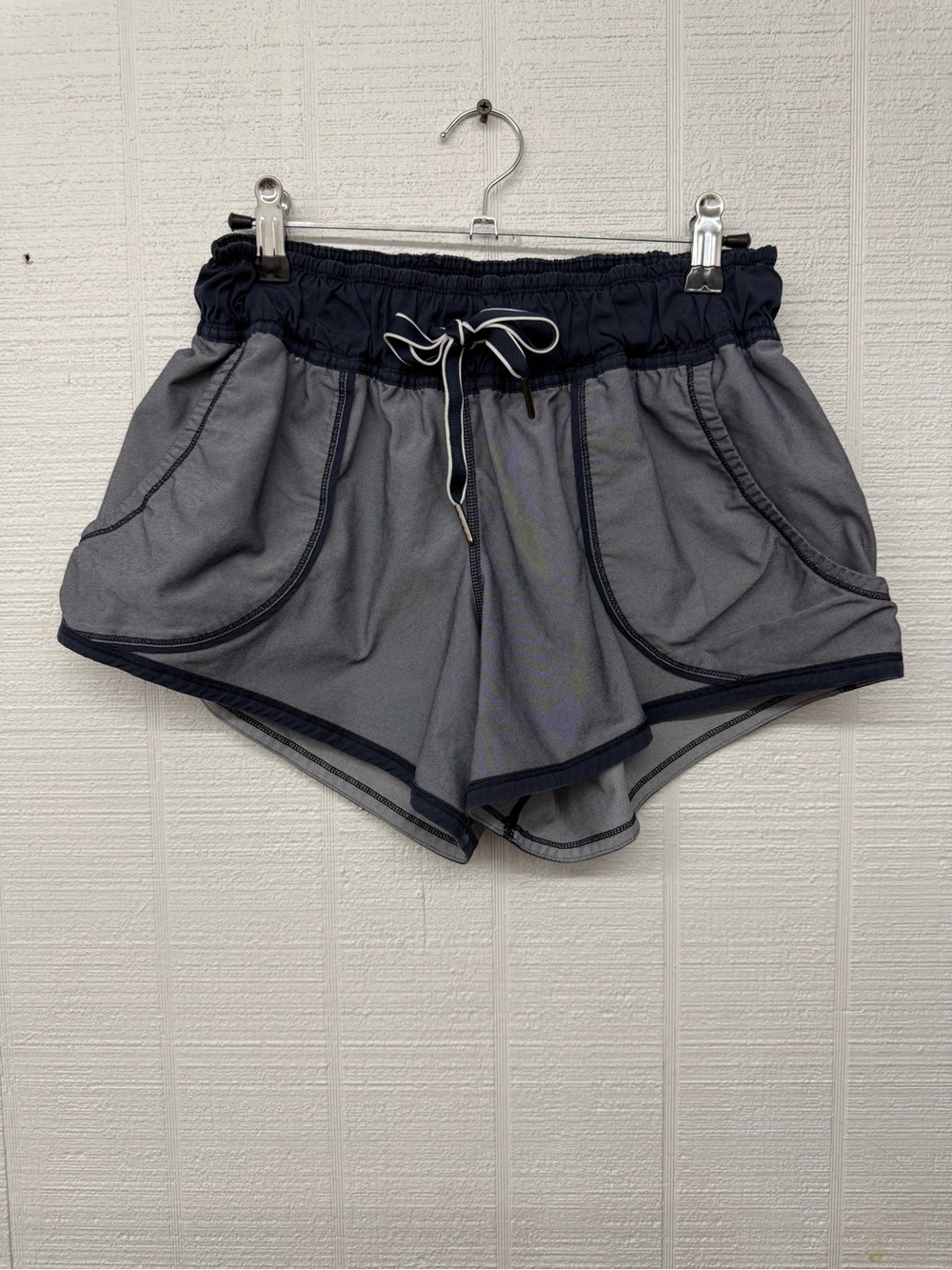 lululemon athletica denim look shorts